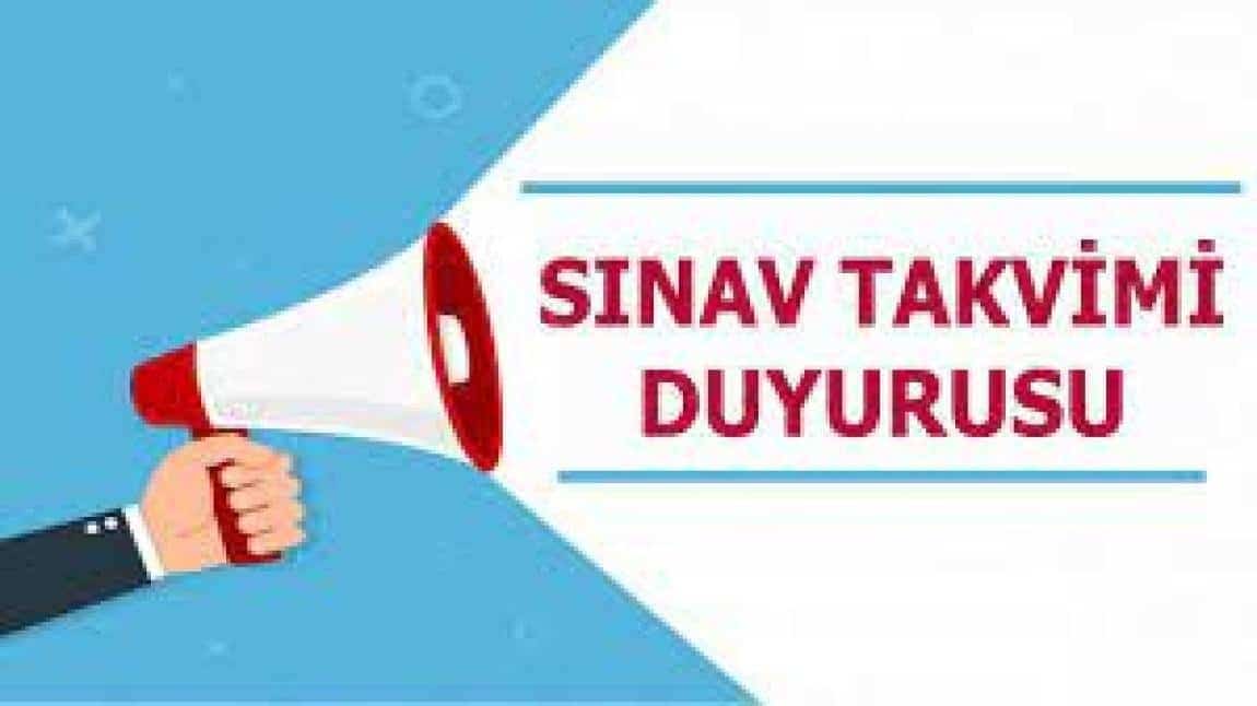 1. DÖNEM 2. SINAV TAKVİMİ BELLİ OLDU